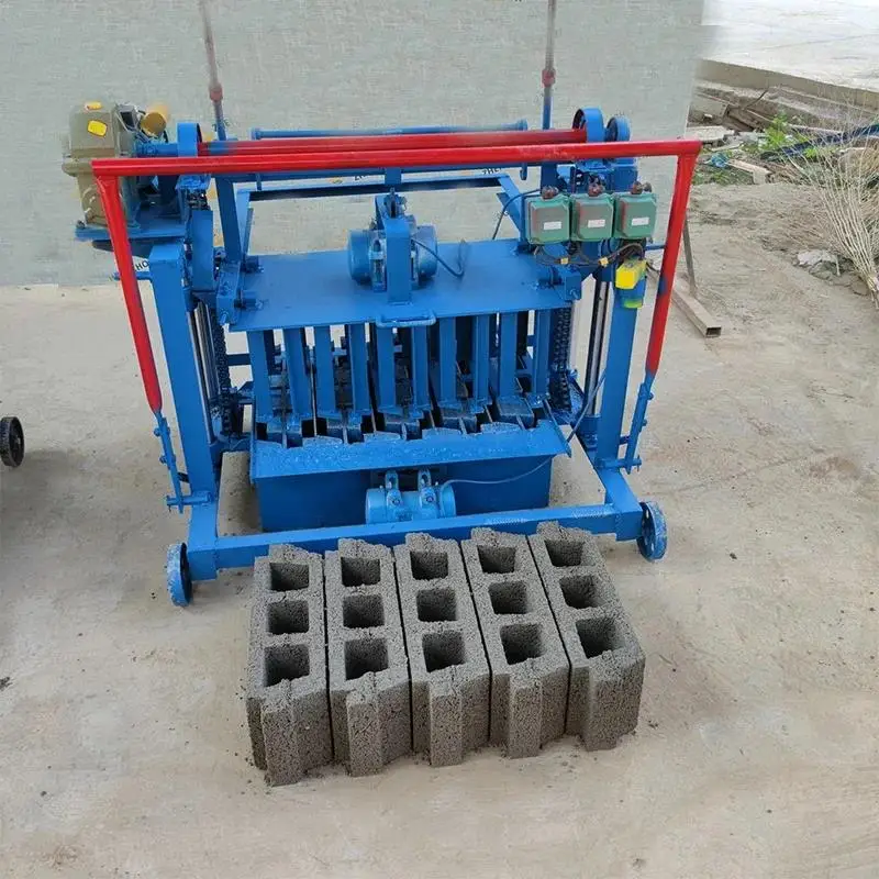 YG Customized Semi Automatic Brick Making Machinery Price Building Construction Concrete Block Make Machine Sale for Netherlands