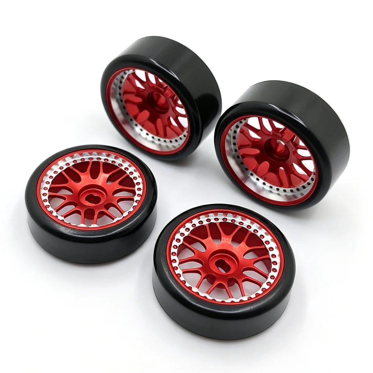 RC Car 27mm Drift Wheel Hub Tire Fit for WLtoys MINI KYOSHO 1/28 284131 K969 P939 IW04M Modified Remote Control Car Parts