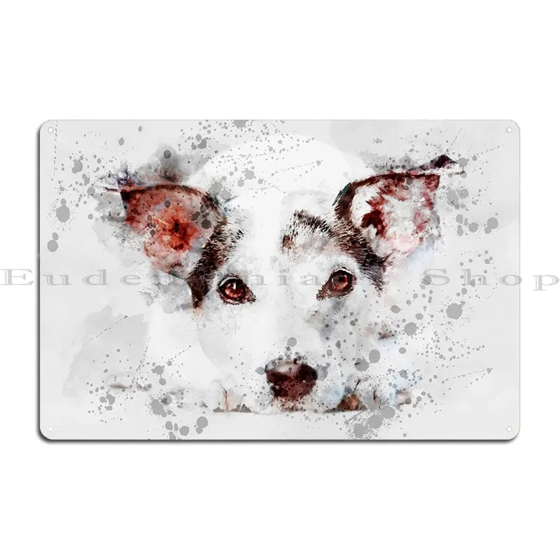 Jack Russell Terrier Metal Plaque Party Garage Decoration Designing Custom Bar Tin Sign Poster