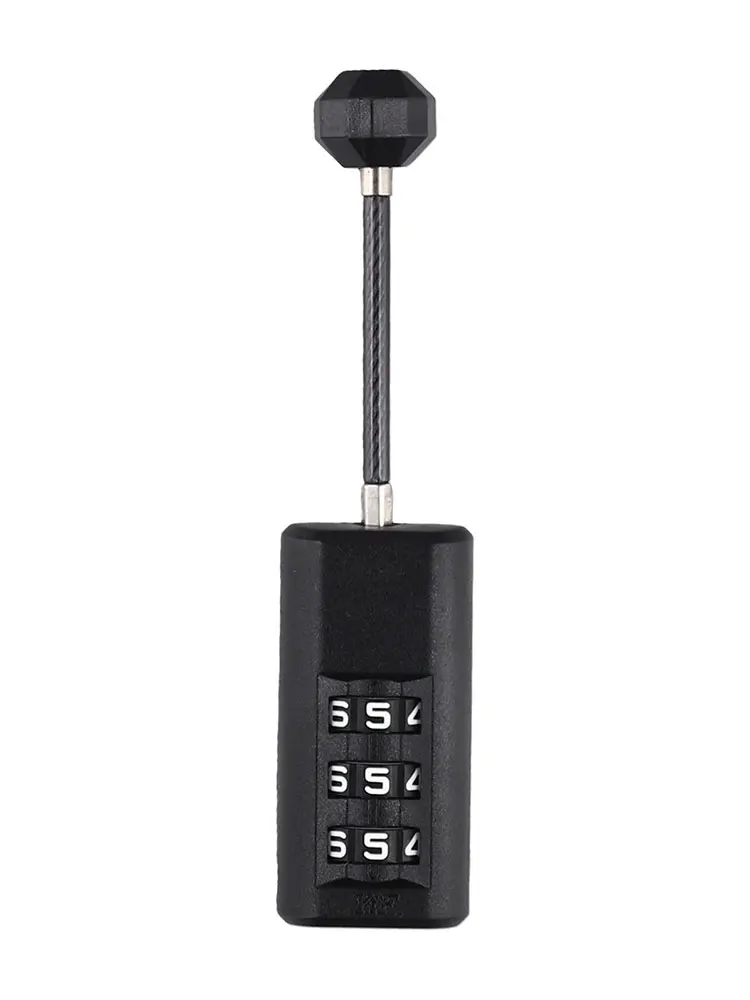 3 Digit Resettable Combination Padlock for mini Lock for Backpacks Suitcases Lockers and Furniture Drawers in Gym or Dormitory
