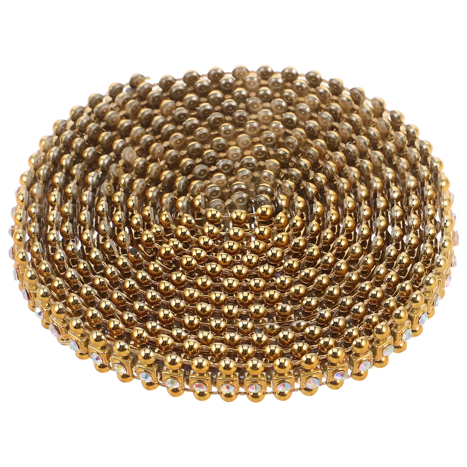 

2 Yards 1.3Cm Wide Staircase Rhinestone Chain Trim For Clothing Sparkly Belt Embellishment Diy Fashion Accessory Craft Decor