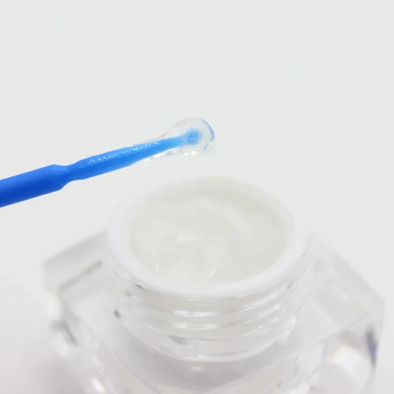 5 جرام نكهة الفاكهة رمش مزيل الصمغ واضح رائحة رائحة كريم صفر تحفيز إزالة سريعة رمش ملحقات أداة