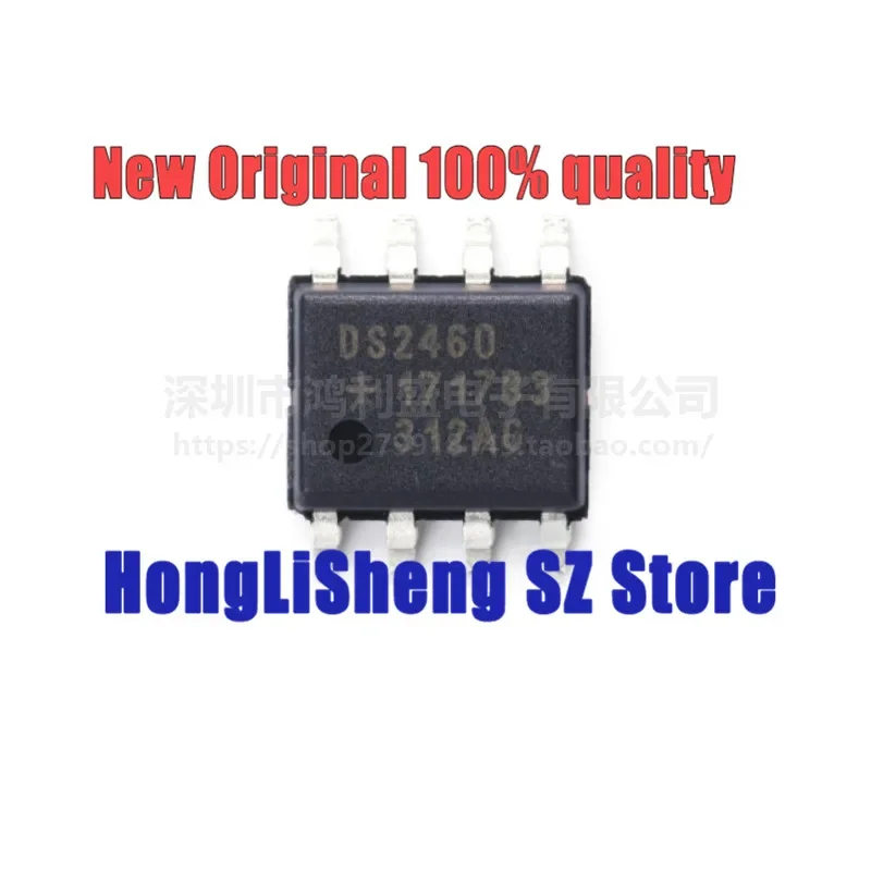 

5pcs/lot DS2460S+T&R DS2460S DS2460 SOP8 Chipset 100% New&Original In Stock