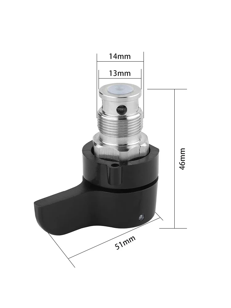 Universal Airless Sprayer Return Valve Assembly, Bypass Valve Repair Kit for Airless Paint Sprayers, Durable Sprayer Accessory