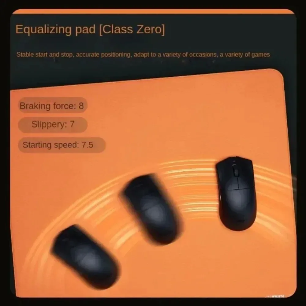 Imagem -02 - Atk Kong Série Esports Mousepad Poron Xsoft Almofadas Antiderrapantes Engrenagens de Jogos de Mesa Laranja Tamanho Grande Acessório de Computador 490x420x4