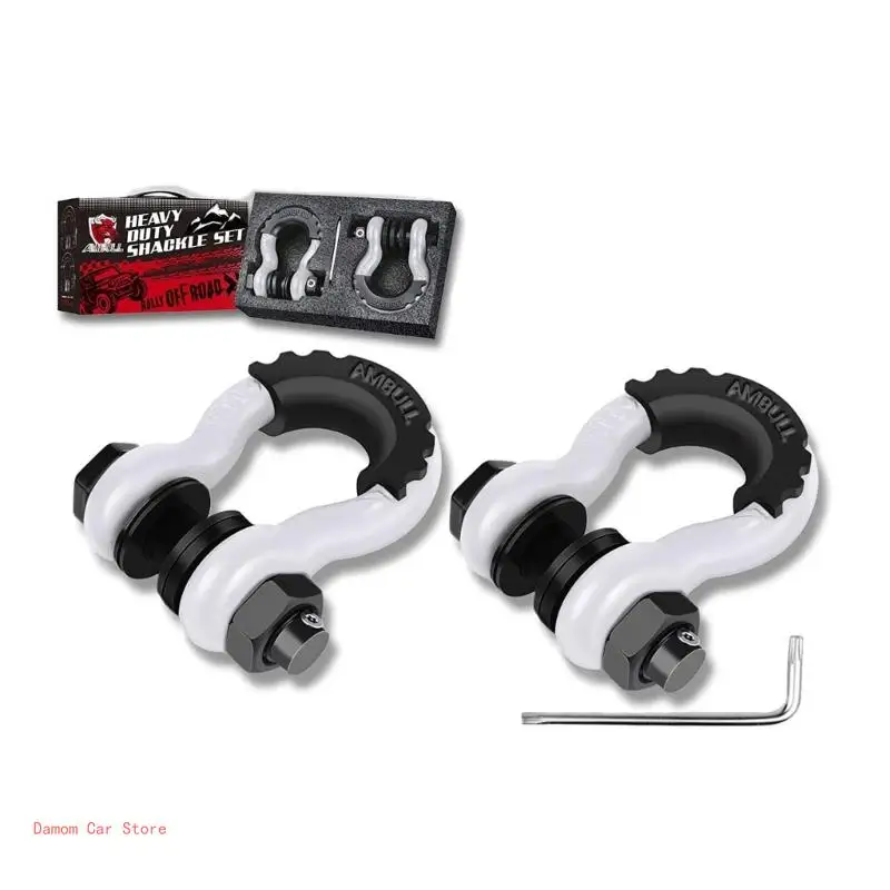 Upgraded D-Ring Shackles 3/4