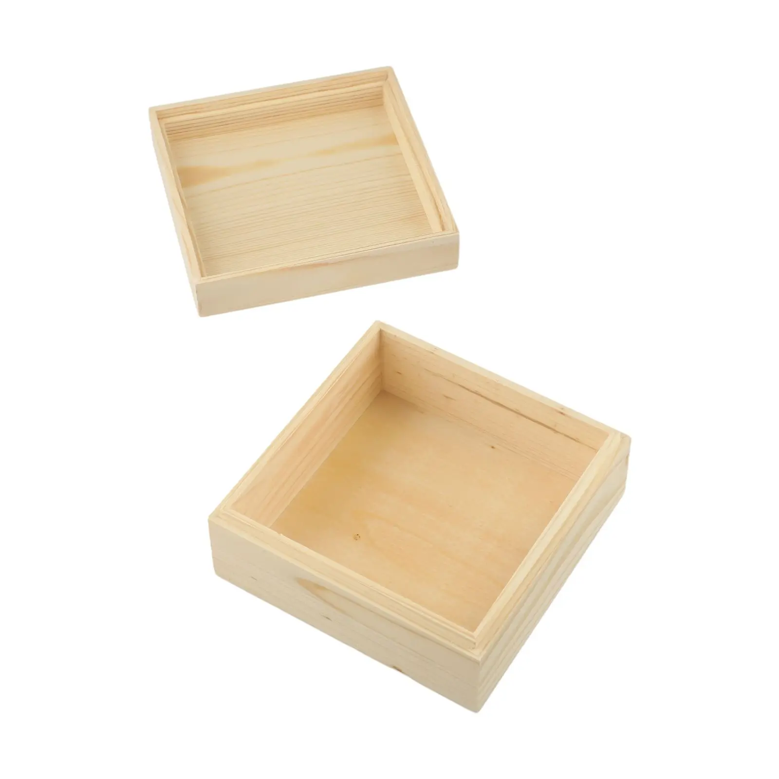 Actual Confidence Christmas Eve Boxes Jewelry Collection Box High Quality Wood Jewelry Light Wood Number Of Pieces