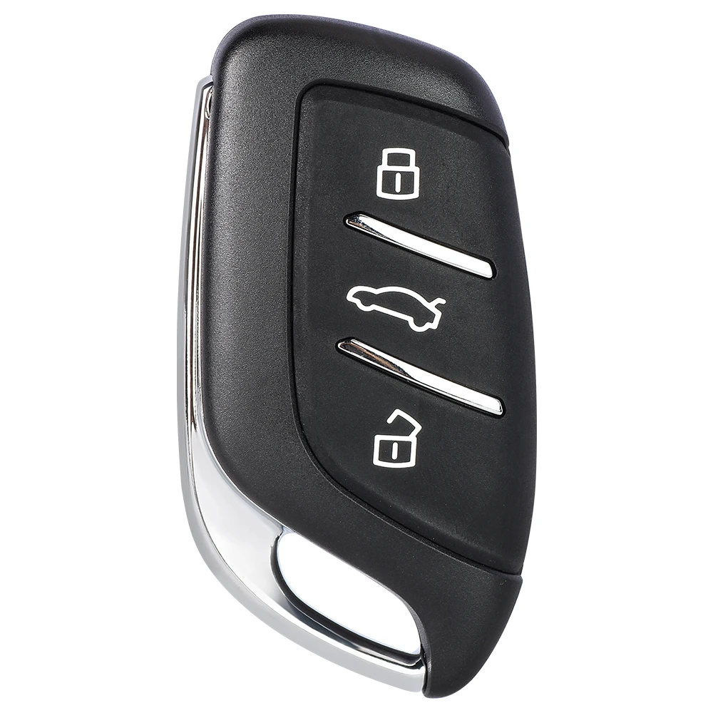 

KEYECU 3 кнопки 433 МГц ID47 чип для Roewe RX3 RX8 ERX5 RX5 I6 I5 автоматический умный пульт дистанционного управления замена брелока