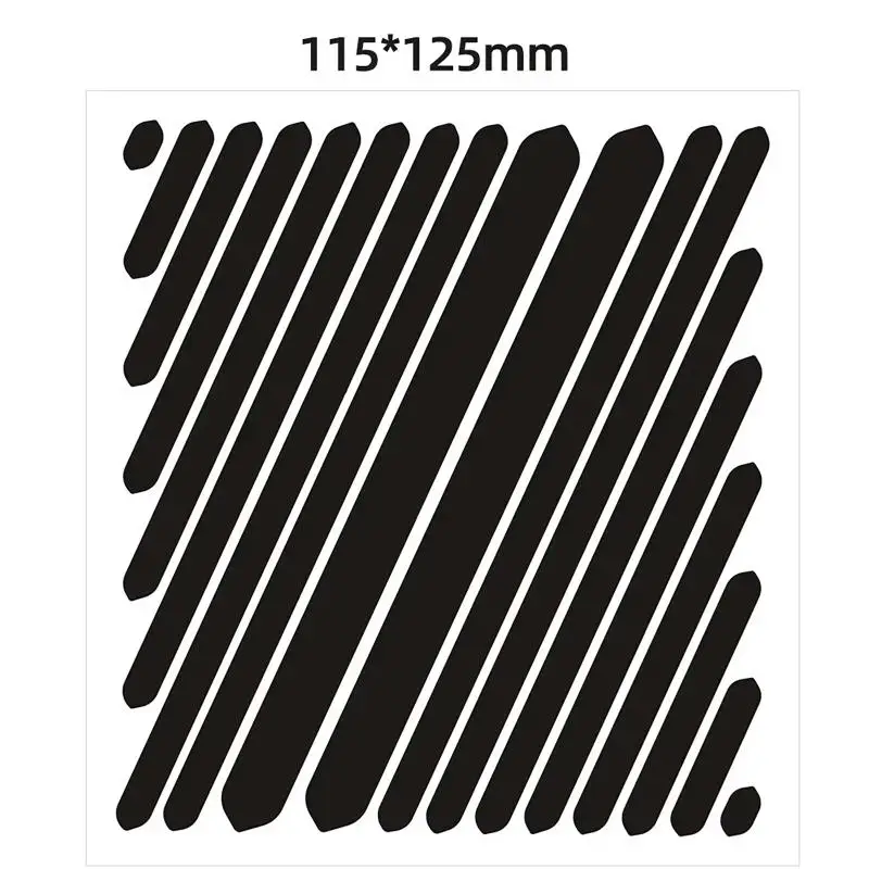 Invisible Black Reflective Helmet Tape Arrow Style High Visibility Self-Adhesive Film for Outdoor Cycling Scooter Safety Use