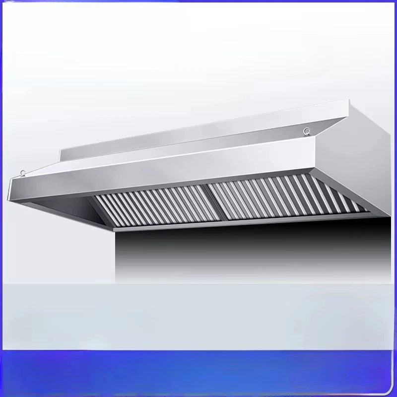 2025 Stainless Steel Electric Kitchen Exhaust Hoods Custom Chimney Range Hood Commercial Hotels Gas Powered-Direct Factory