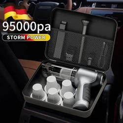 95000Pa Portátil Sem Fio Vacuum Cleaner Car Aspirador Handheld Mini ForCar Casa Desktop Teclado Limpeza sem fio limpador