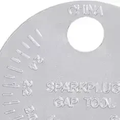 Spark Gap Tool Carbon Steel Coin Type Gauge 002 To 010 Inch For Test Measurement Tool Accessory  In Stock