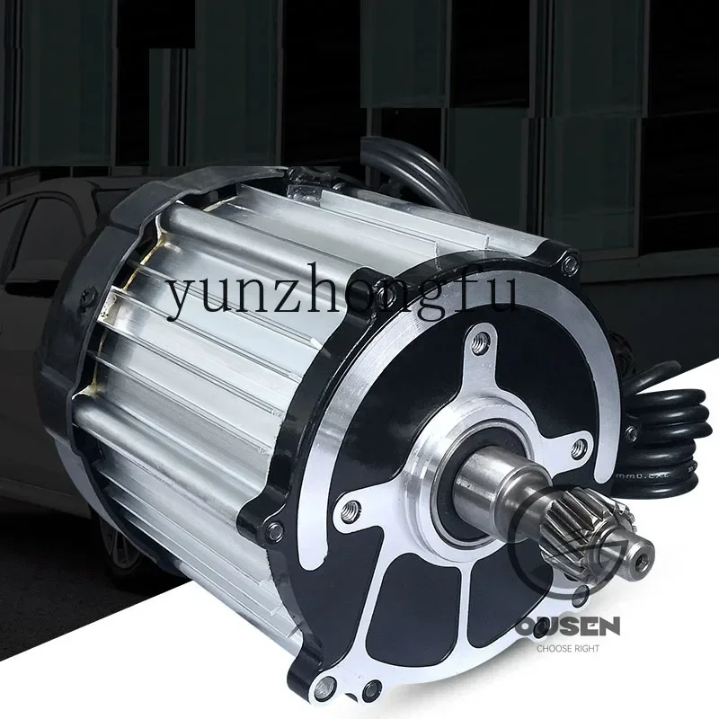 48V 60V 72V 1800W 3200RPM  3900RPM Electric Tricycle  High Speed Brushless Differential Motor