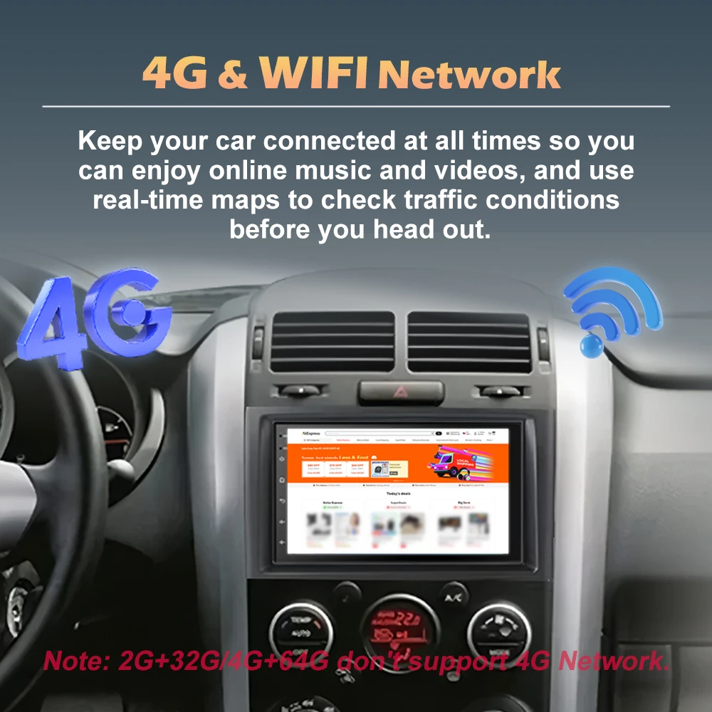 Car Video Multimedia Player GPS Navigation DSP Stereo Wireless Carplay For Ssangyong Kyron Actyon 2005-2013 7 Inch Android 16 BT view 4