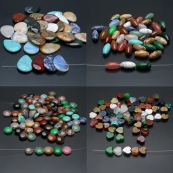 Mix Color Natural Agate Beads Accessories Natural Stone Loose Spacer Beaded for Making DIY Jewerly Necklace Bracelet