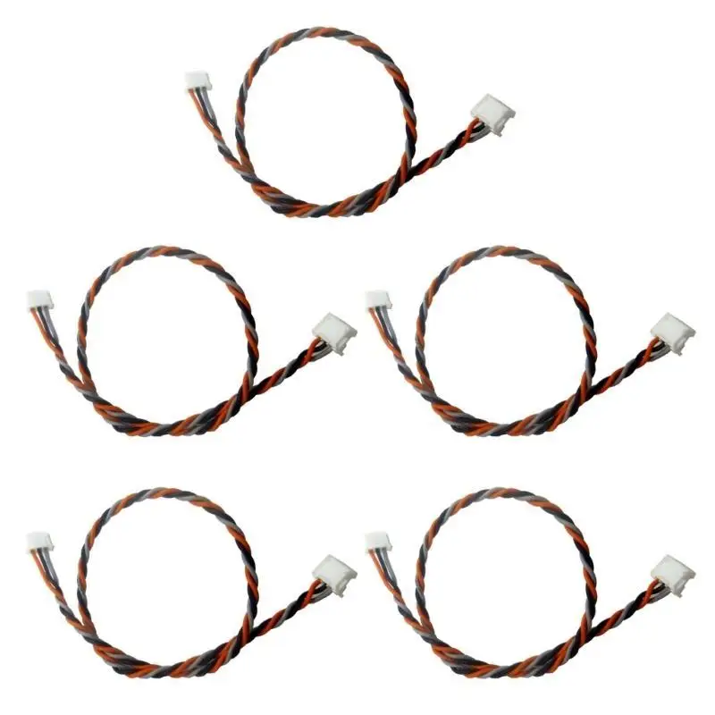 Y1UB كابل إشارة استقبال Y1ub الموصلية السلك ثلاثي الألوان 18 سم للإشارة السلسة في كابلات النحاس Quadcopters 5pcs/10pcs