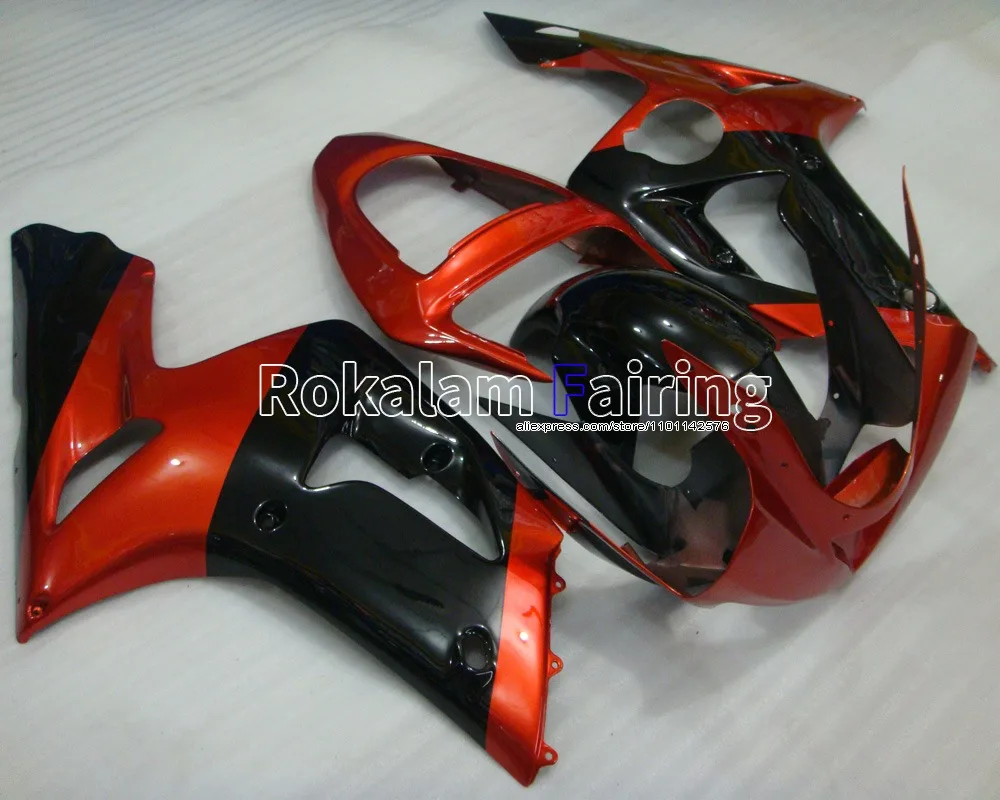 

For Kawasaki Fairings Kit New Arrival 2003 2004 Ninja ZX6R ZX 6R Cowling Aftermarket Kit ZX-6R 636 (Injection molding)