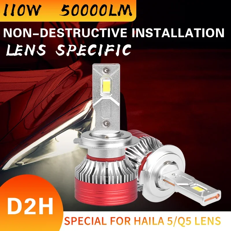 D2H Led Car Headlig…