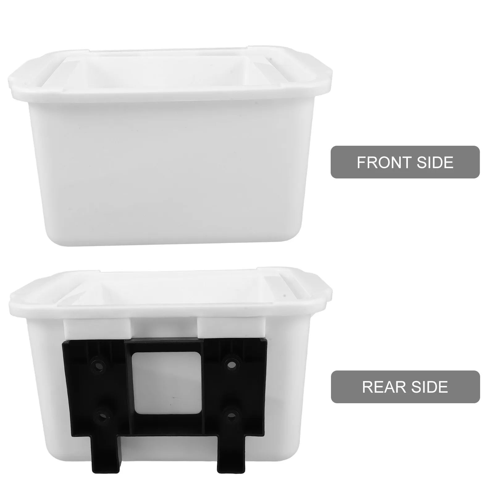 Chalkboard Eraser Cleaning Bucket Rectangular Hanging Blackboard Wipe Container Rapid Drainage Classroom Supply Marker Cleaner