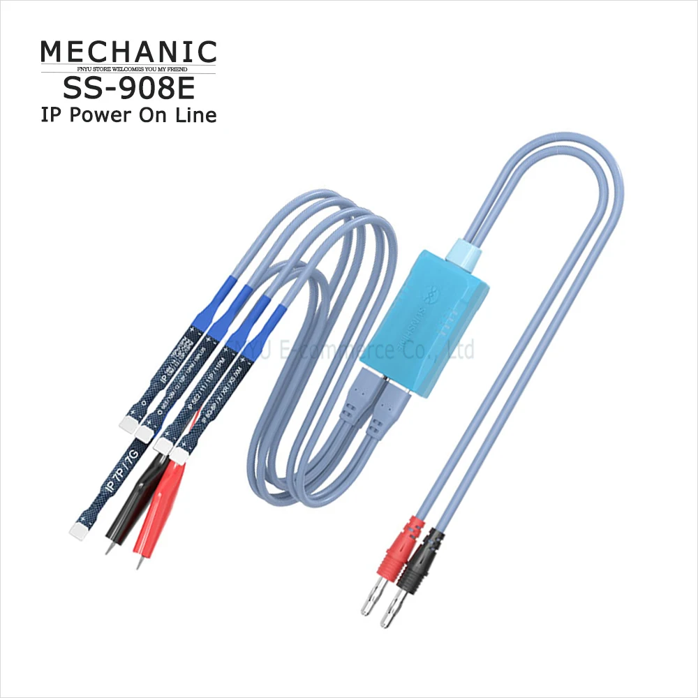 SUNSHINE SS-908E Supply Test Cable DC Power Control Test Cable For iPhone 7G 7P 8G 8P X XS MAX 11 12 13 14 15 Pro Max Series