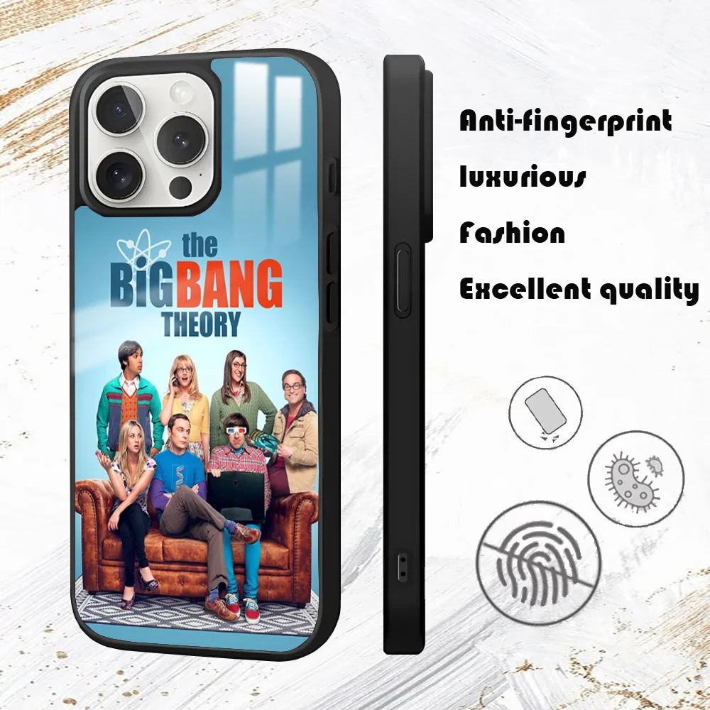 The Big Bang Theory Phone Case For iPhone 16 15 14 13 12 11 Pro Max Plus Mini PC Mirror Fashion  phone case