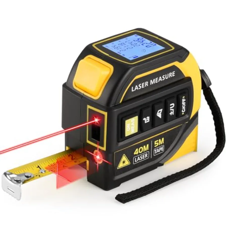 4-In-1 Laser Tape M…
