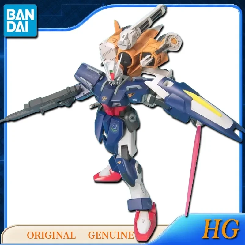 Bandai-figuras de acción de Anime para niños y niñas, juguetes originales de HG GUNDAM 105, + GUNBARREL DAGGER, modelo de regalo, adornos