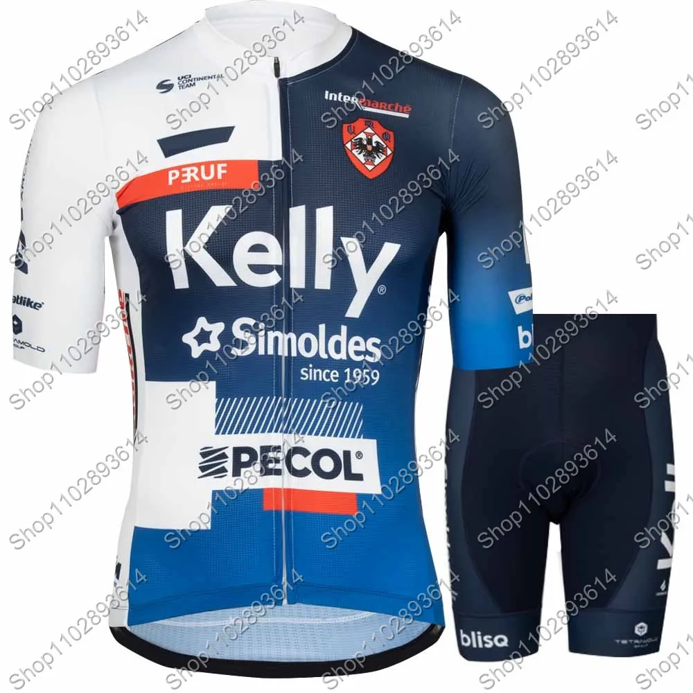 2024 Kelly Simoldes UDO Cycling Jersey Men Short Sleeve Portugal Clothing Road Bike Shirts Suit Bicycle Bib Shorts MTB Ropa