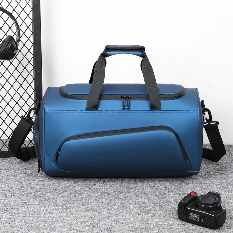 

1pcs Men's Gym Bag Wet Dry Separation Large Capacity Duffle Bag Handbag Shoulder Bag for Training Sports Travel Luggage Bag
