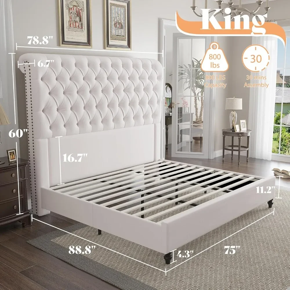 King Size Bed Frame 60