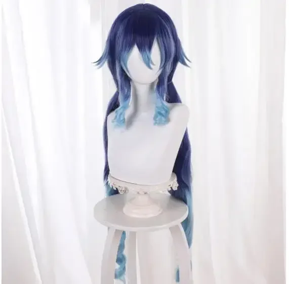 Genshin Impact Layla Cosplay Kostüm Perücke Anime Spiel Sumeru Cryo Weibliche Halloween-Kostüme für Frauen Mädchen