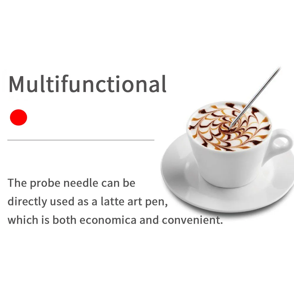 0-100°C Food Thermometer Stainless Steel Coffee Milk Thermometer Adjustable Clamp Kitchen Food Cooking Drink Tool Accessories - view 5