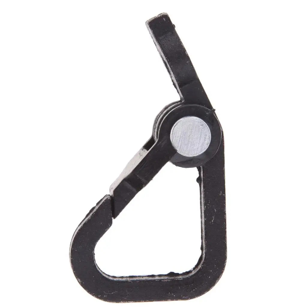 Universal Hanger Motorcycle Motorbike Bike Helmet Hook Lock Clasp Aluminum Black