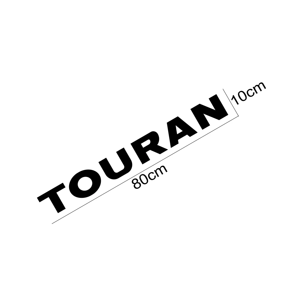 8 Pièces Autocollants Pilier B Voiture Pour Volkswagen VW Touran 2008-2015 - Protection Et Décoration