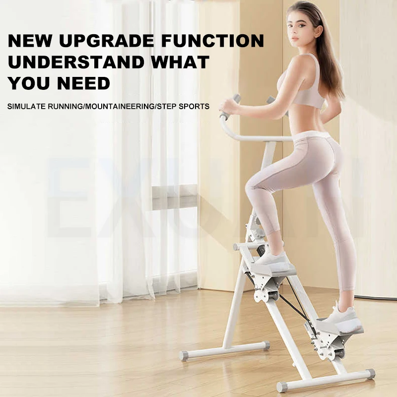 Multifunctional Climbing Machine Fitness Home Indoor Staircase Machine Sports Climbing Machine Running All-in-one Equipment 