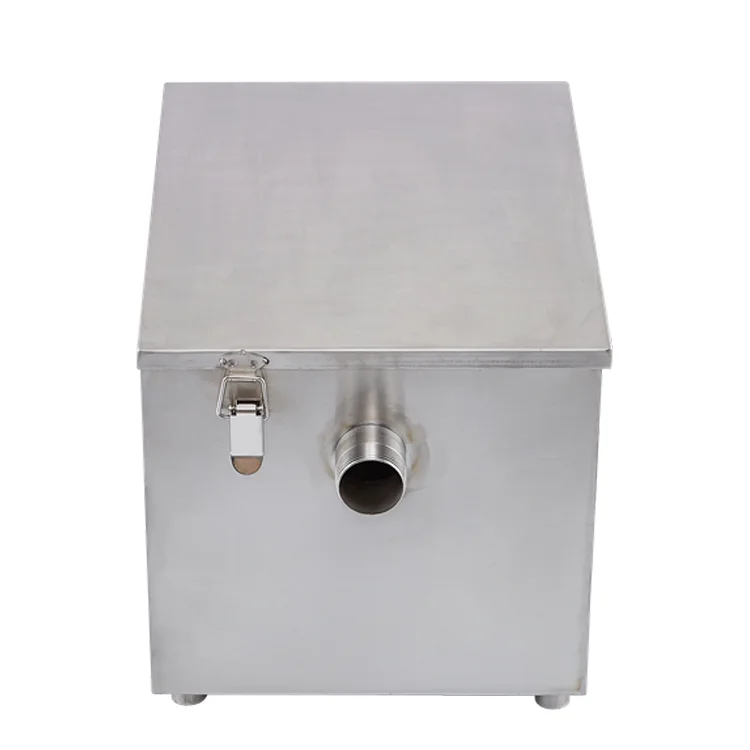 Oil Water Separator/commercial Kitchen Oil Grease Trap Interceptor for Kitchen Arrival Stainless Steel New Carton