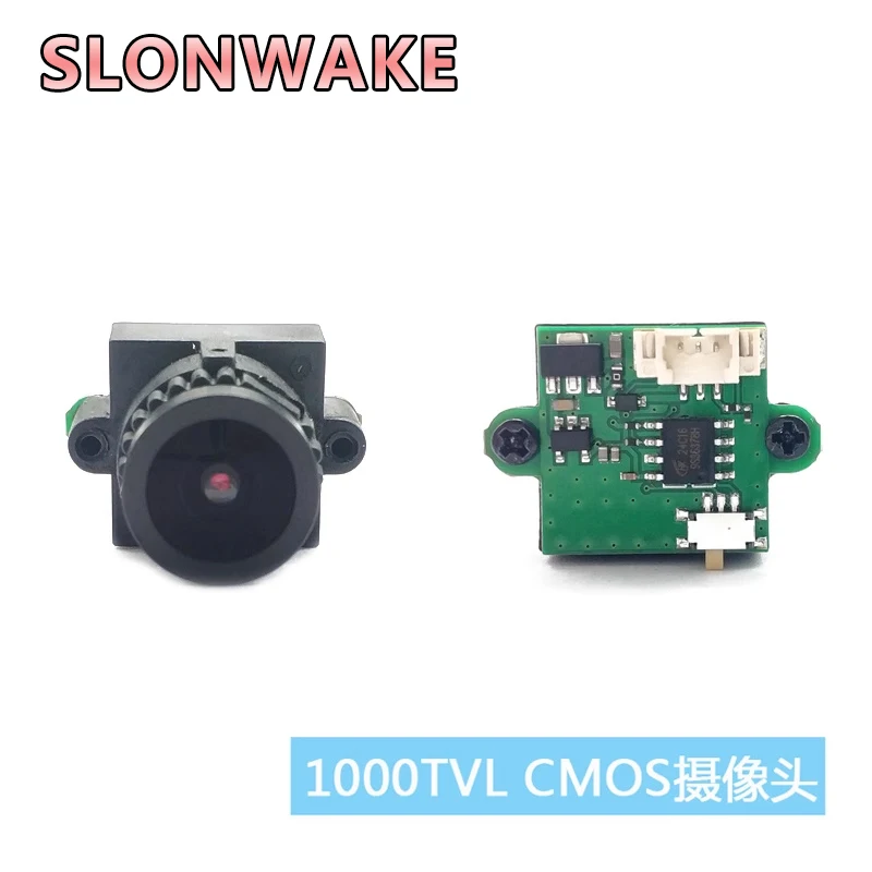 1/2/5PCS SLONWAKE FPV Mini Camera CMOS 1000TVL 2.8mm NTSC PAL With Lens Mount Seat For RC FPV Racing Freestyle Drone Quadcopter