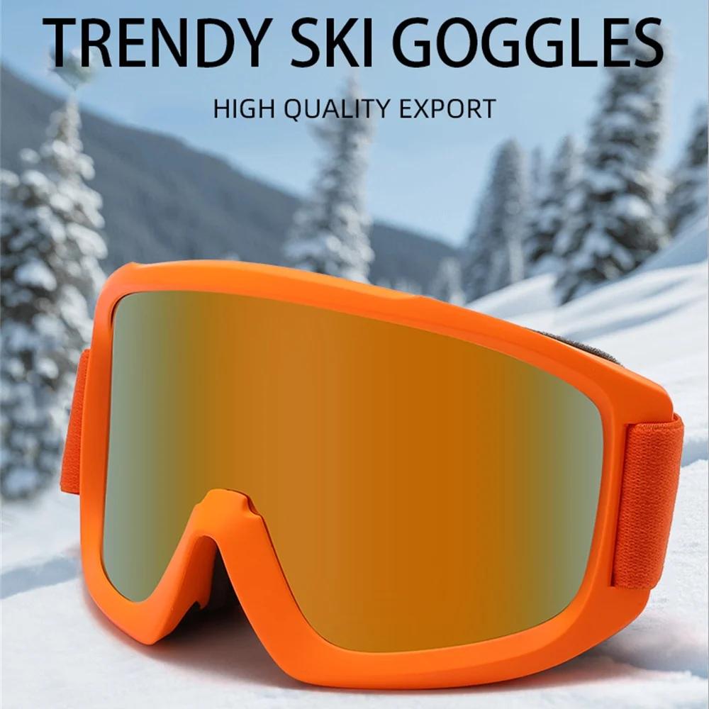 Ski Goggles Double Layers Frame UV400 Professional Anti-Fog Skiing Glasses Mask Snowboard Men Women Outdoor Sport Snow Goggles