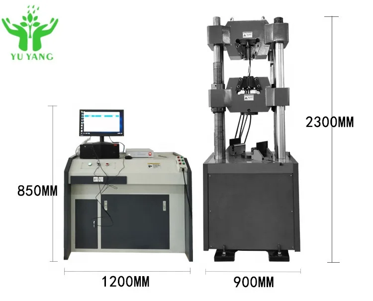 Mechanical Testing Equipment Hydraulic Universal Testing Machine for Steel Tensile and Strength Tests for Adhesive Application