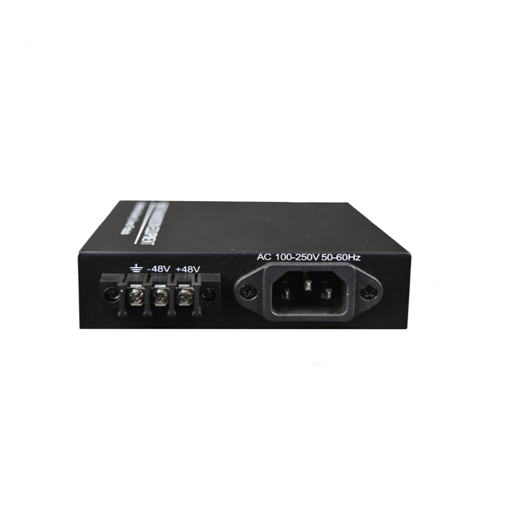 OEM Manufacturer Mini Type SM MM 4 Ports 10/100M Ethernet to Fiber Optical Media Converter