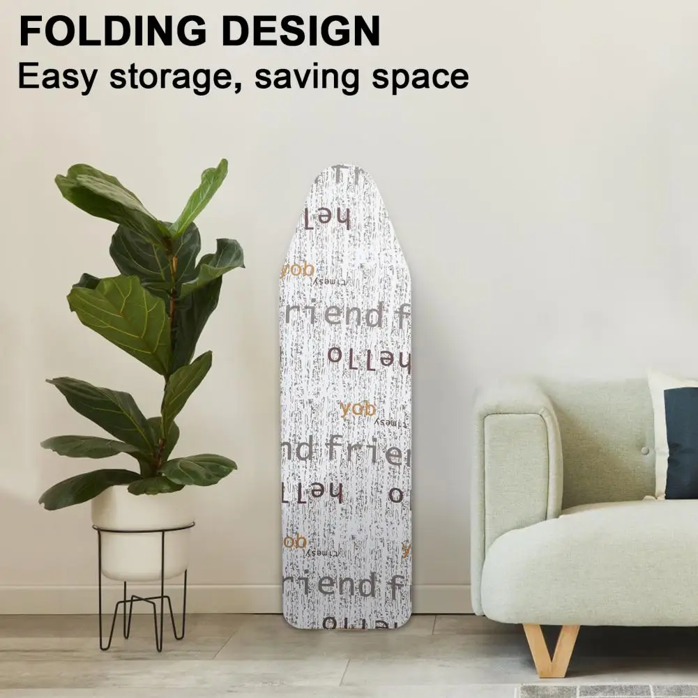 Ironing Board Full-Size Foldable Ironing Board Foldable Household Ironing Board Extended Outside Heat-Resistant Cover 42 Inch