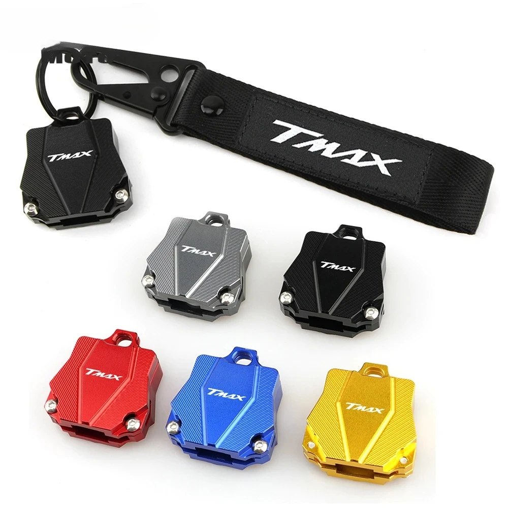 For Yamaha Tmax T-max 500 530  Tmax530 Bicycle Key Case Cover Shell Protection Keychain Key Ring Motorcycle Accessories
