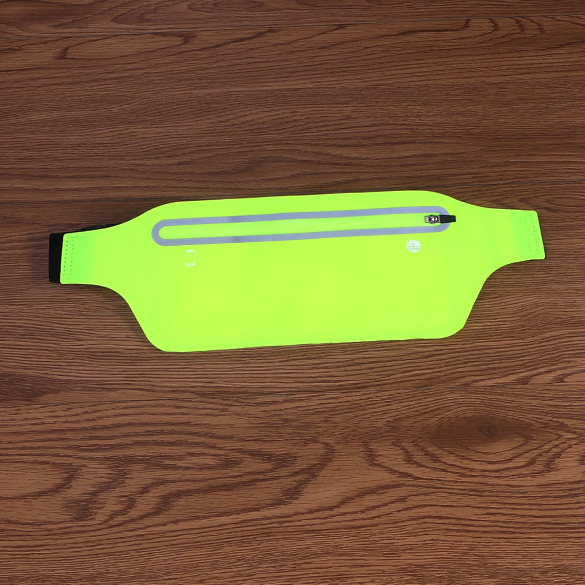 1.5mm Running Belt with Breathable Fabric Reflective Safety Strips for Night Running Jogging Hiking Outdoor Fitness