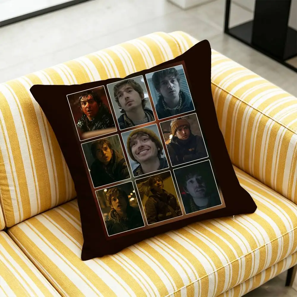 For Resident Evil 2026 Movie Film Austin Abrams Bryan Hodukavich Throw Pillow Cover Case Pillowcase Accent Cushion Covers