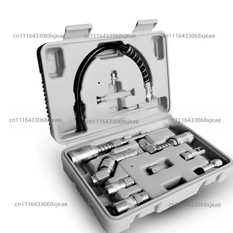 Lubrication grease gun accessories set 12-piece set grease nozzle grease tool combination
