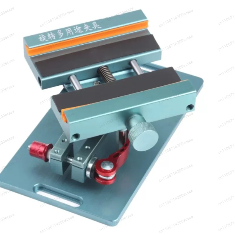 360° rotating phone repair fixture - multi-functional swivel clamp for glass and back cover removal