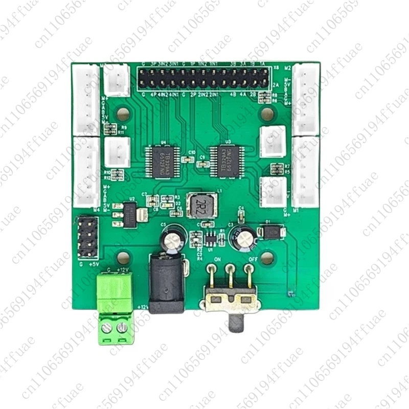 Motor Drive Module L298N Driver Intelligent Car Four-way 520 Encoder Motor TT Motor TI