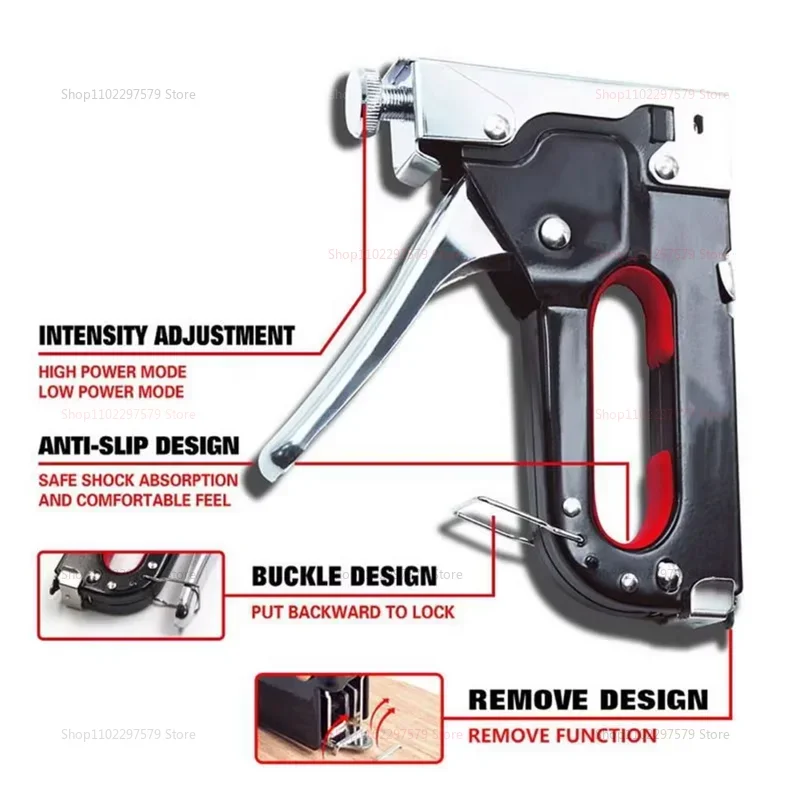 الثقيلة 3 في 1 متعددة الوظائف التيلة بندقية ومسدس مسامير مجموعة 600 قطعة لإصلاح وتثبيت الأثاث النجارة المفروشات #6