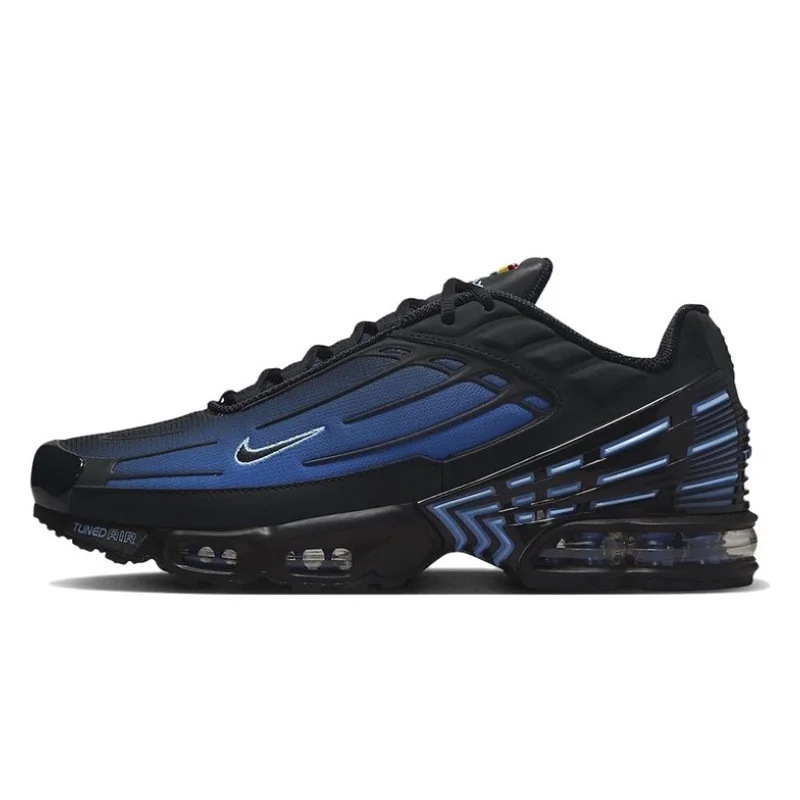 Nike Air Max Plus 3 TN Black Blue Gradient Running Shoes AirMax TN3 Jogging Outdoor Casual Sports Shoes Women Men Sneakers