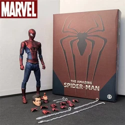 Shf Garfield Spider Man Action Figure Toys Ct Version High Quality Spiderman 2099 Movable Statue Model Doll Figurine Child Gifts